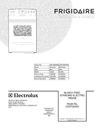 Diagram for CGEF3032KBB