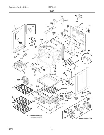 Diagram for CGEF3032KBB