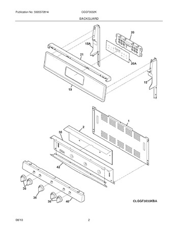 Diagram for CGGF3032KWG