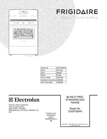 Diagram for CGGF3054KFB