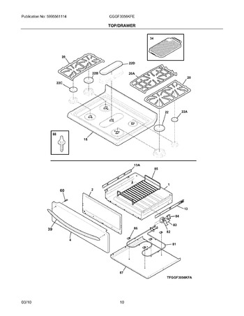 Diagram for CGGF3056KFE