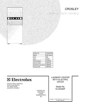 Diagram for CLCE500FW0