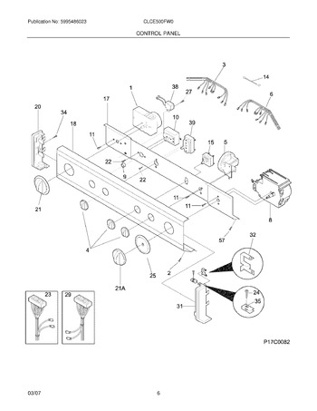 Diagram for CLCE500FW0