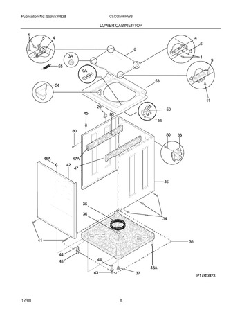 Diagram for CLCG500FW3