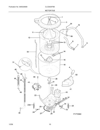 Diagram for CLCG500FW3