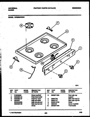 Diagram for CP302BP2WY01