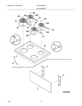 Diagram for CRE3500GWBA