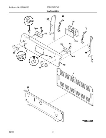 Diagram for CRE3580GWWB