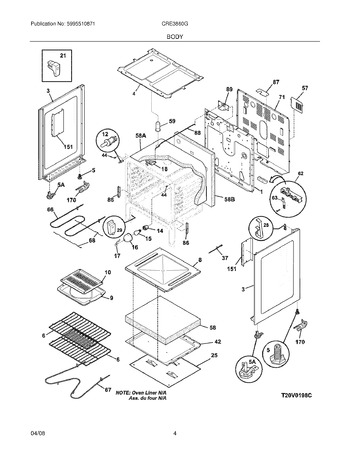 Diagram for CRE3860GWBB