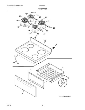 Diagram for CRE3860LWA