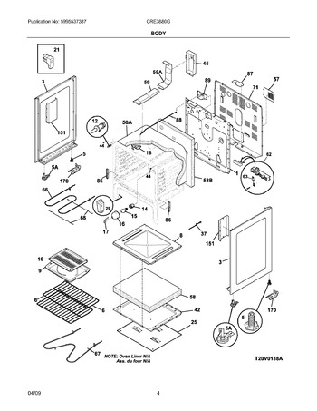 Diagram for CRE3880GWWC