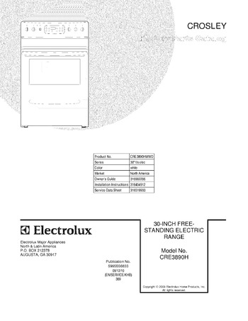 Diagram for CRE3890HWWD