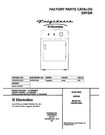 Diagram for CRER5700AS1