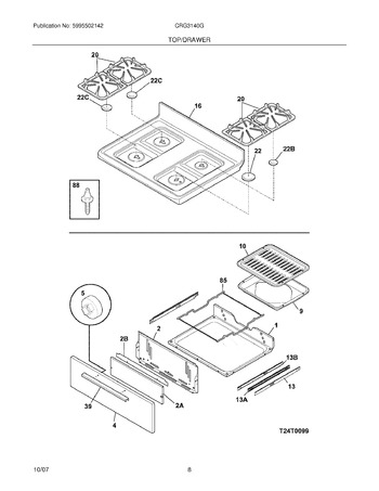 Diagram for CRG3140GWWB