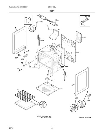 Diagram for CRG3150LWA