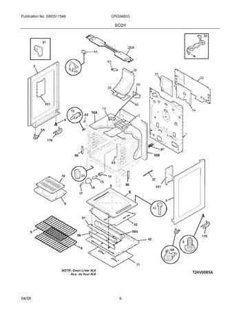 Diagram for CRG3480GWBC