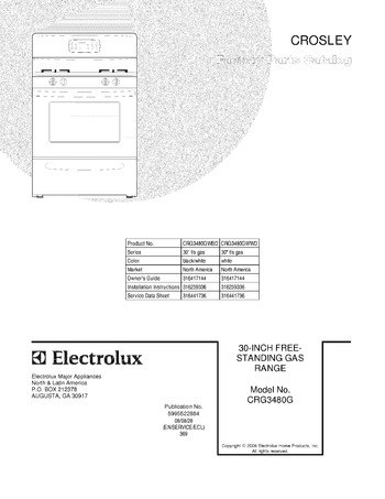 Diagram for CRG3480GWBD