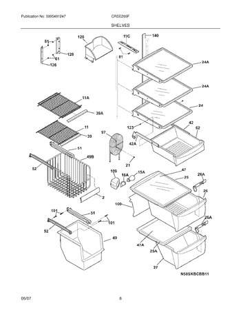 Diagram for CRSE266FW0