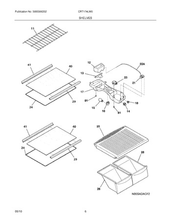 Diagram for CRT174LW0