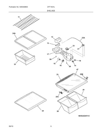 Diagram for CRT185HLS0