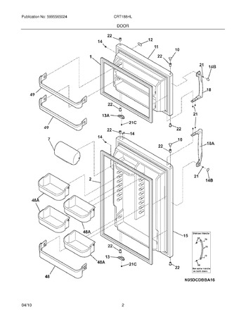 Diagram for CRT188HLW0