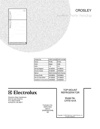 Diagram for CRTE151AW6