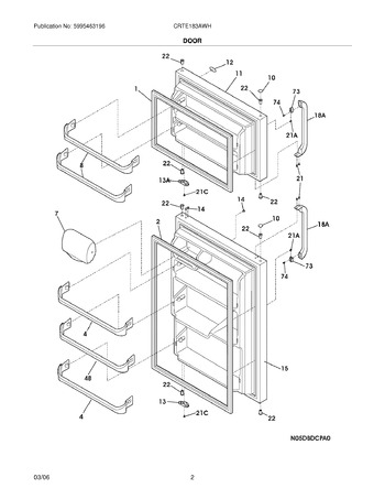 Diagram for CRTE183AWH