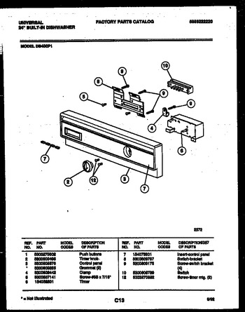 Diagram for DB400PW1