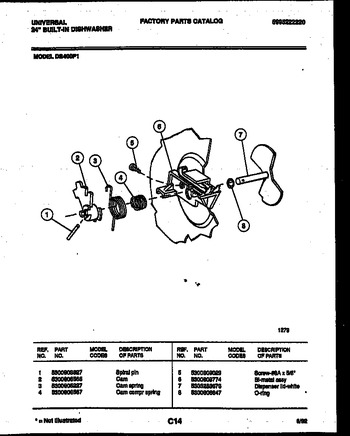 Diagram for DB400PW1