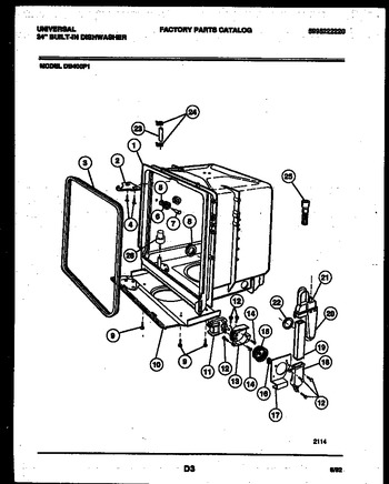 Diagram for DB400PW1