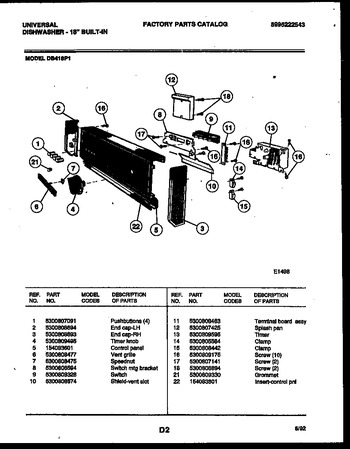 Diagram for DB418PW1