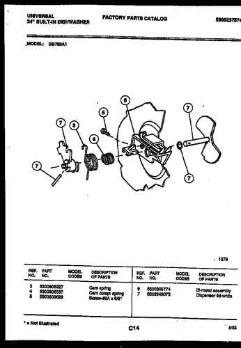 Diagram for DB700AW1