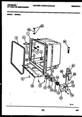 Diagram for DB700AW1