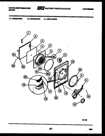 Diagram for DE400KDH2