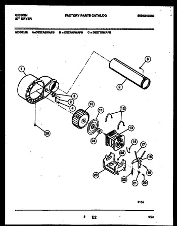 Diagram for DE27T3WAFB