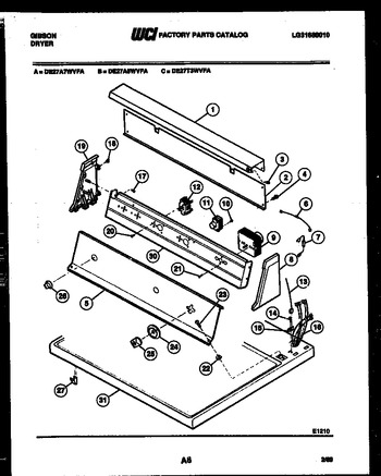 Diagram for DE27A7WVFA