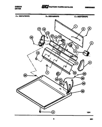 Diagram for DE27A5WXFE