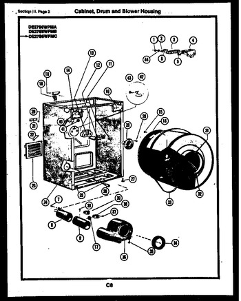 Diagram for DE27S6WPMC