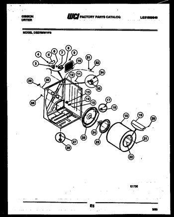 Diagram for DE27S6WVFB