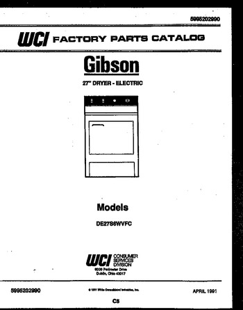 Diagram for DE27S6WVFC