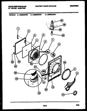 Diagram for DE800KDH5