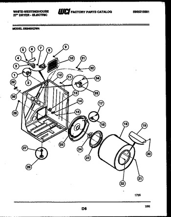 Diagram for DE640KDW4