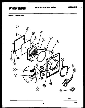 Diagram for DE640KDD6