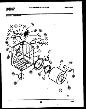 Diagram for DE6900RW1