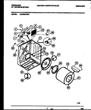 Diagram for DE7000AWW1