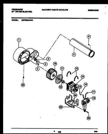 Diagram for DE7000AWW1