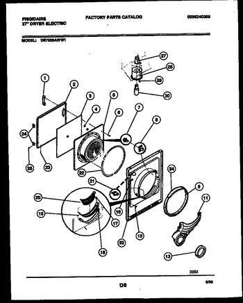 Diagram for DE7200AWW1