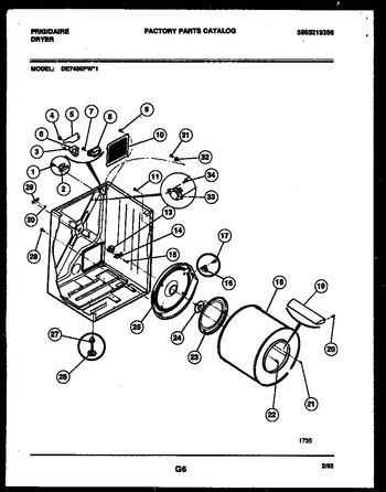 Diagram for DE7400PW1