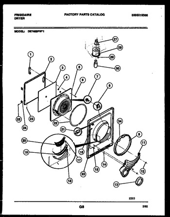 Diagram for DE7400PW1