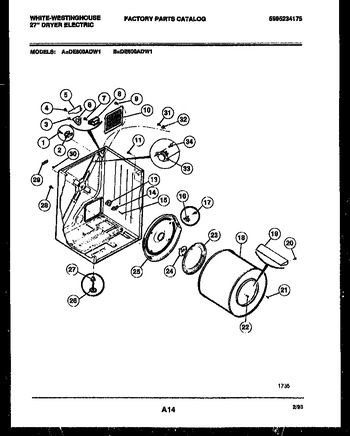 Diagram for DE800ADW1